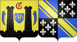 Blason Custines 54